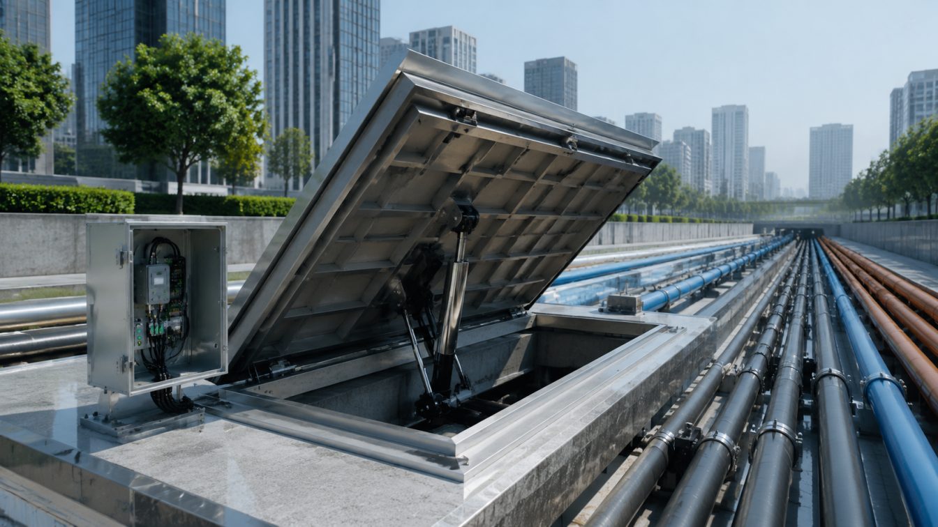 东兴区为城市管廊提供智能配套方案